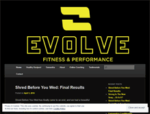 Tablet Screenshot of evolveftns.com